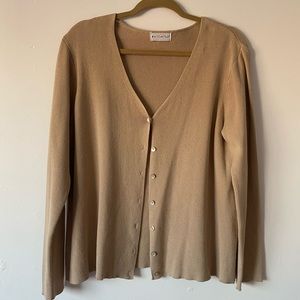 White stag cozy button down cardigan